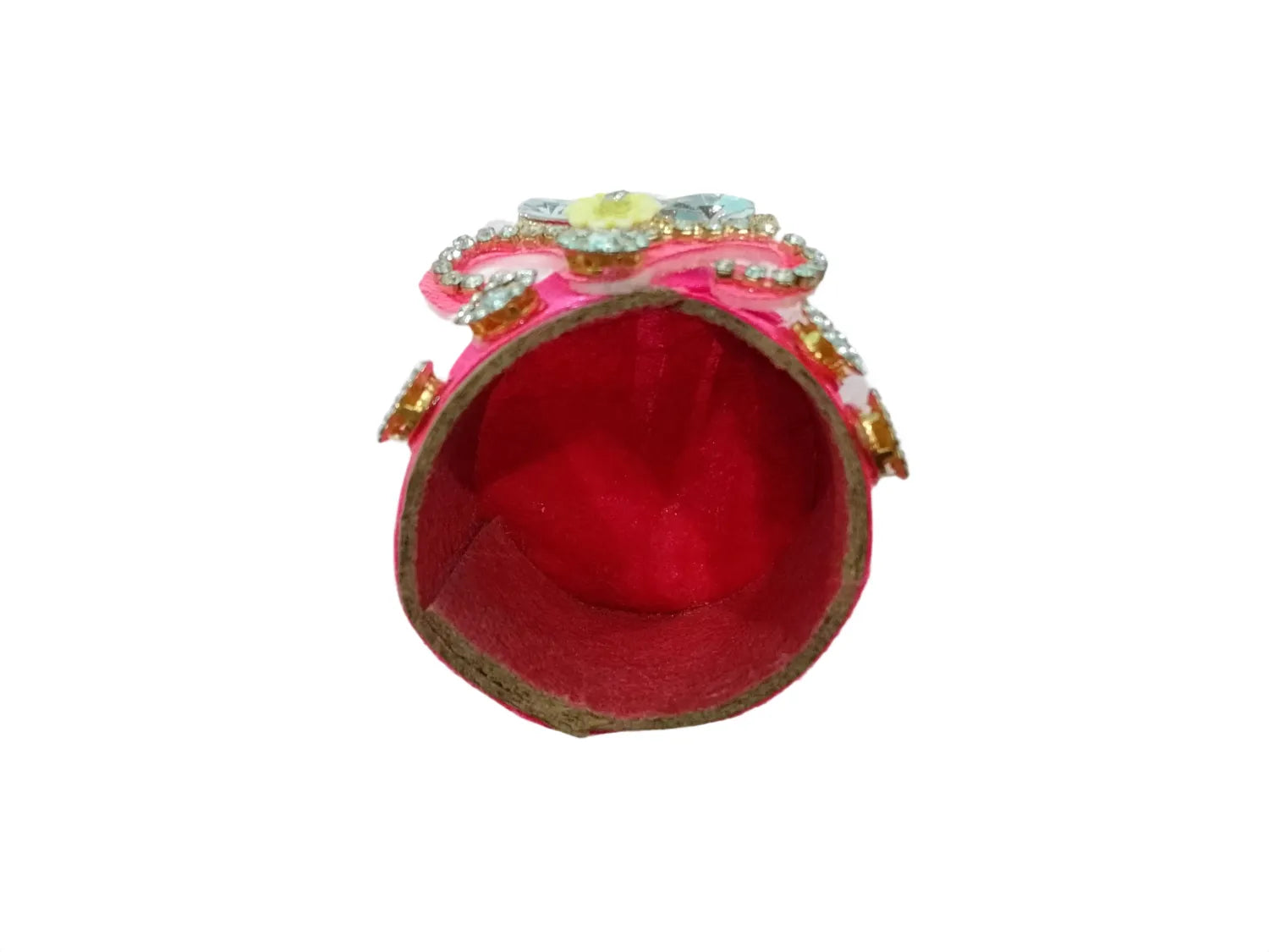 laddu gopal size 6 number pagdi pink