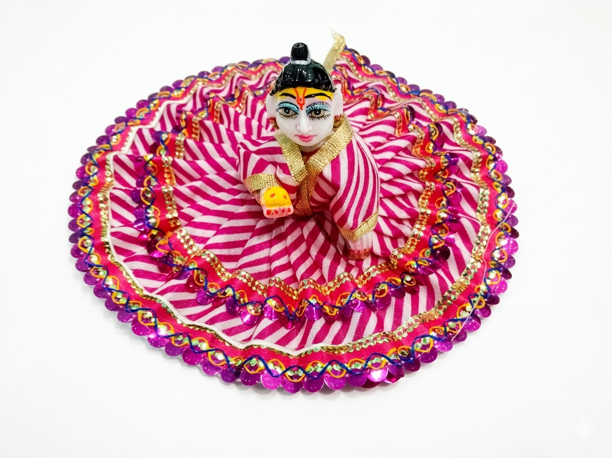 laddu-gopal-dress-size-4-number