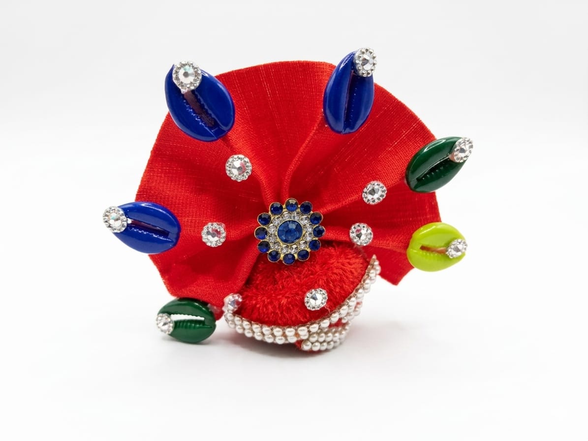 laddu gopal pagdi size 0 pack of 2