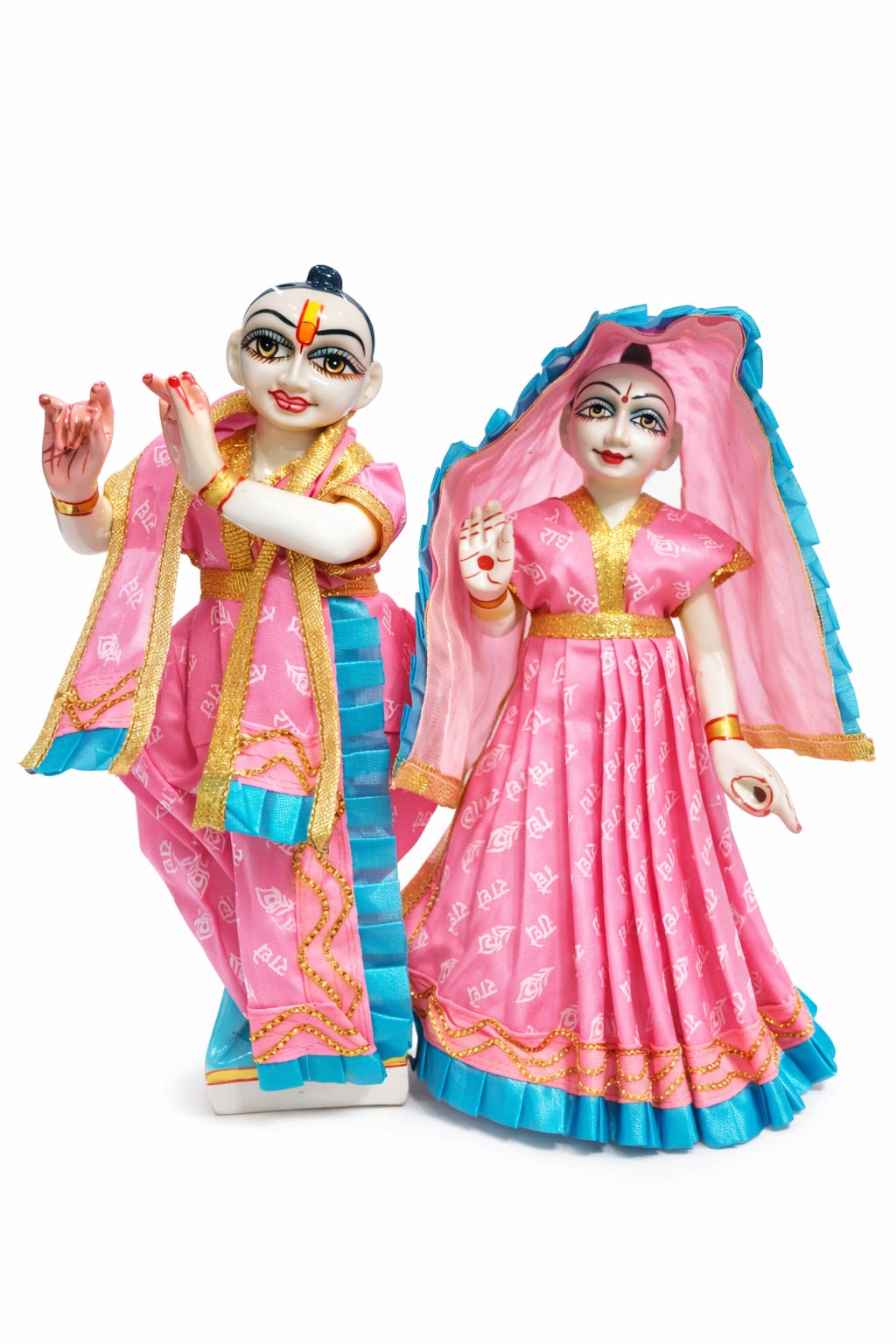 radha krishna cotton dress for 9 inch radha krishna murti