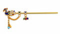 mor design bansuri 5 inch for laddu gopal kanha ji shringar peacock design flute