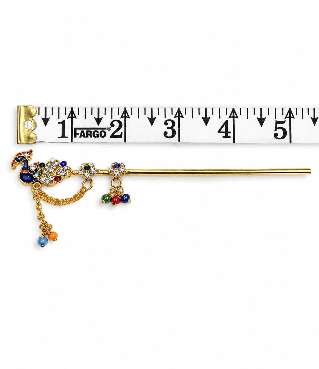 mor design bansuri 5 inch for laddu gopal kanha ji shringar peacock design flute