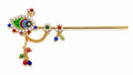 mor pankh design bansuri 5 inch for laddu gopal kanha ji shringar