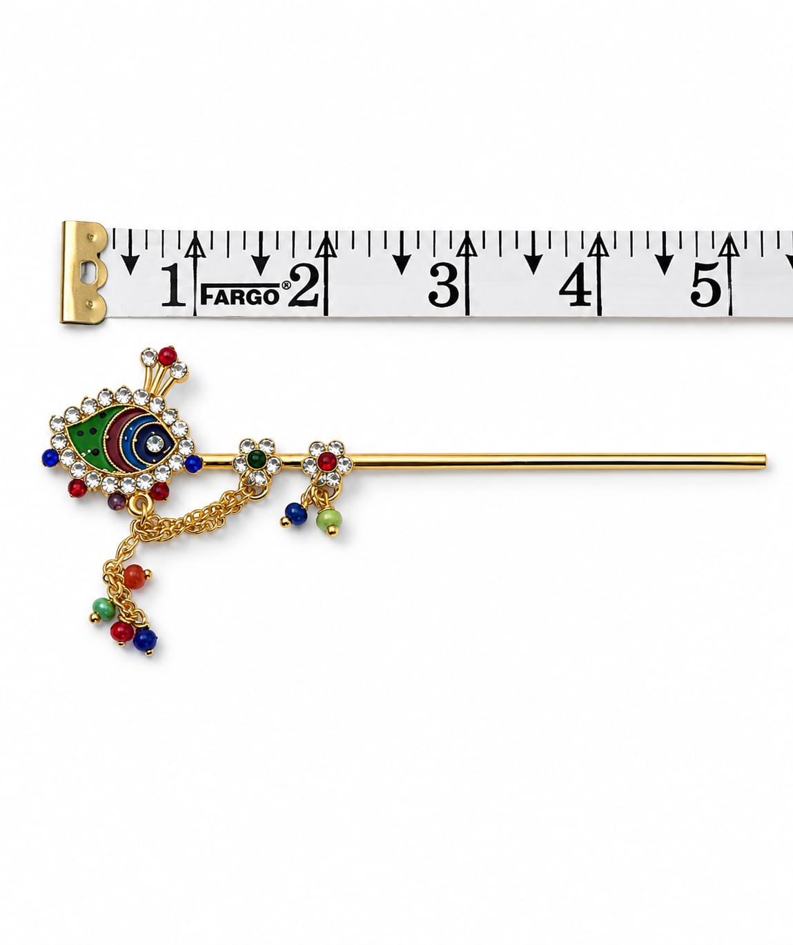 mor pankh design bansuri 5 inch for laddu gopal kanha ji shringar