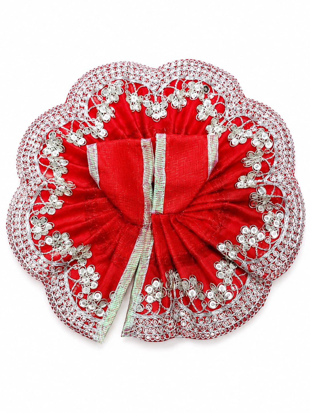 Laddu Gopal Dress Size 4 red