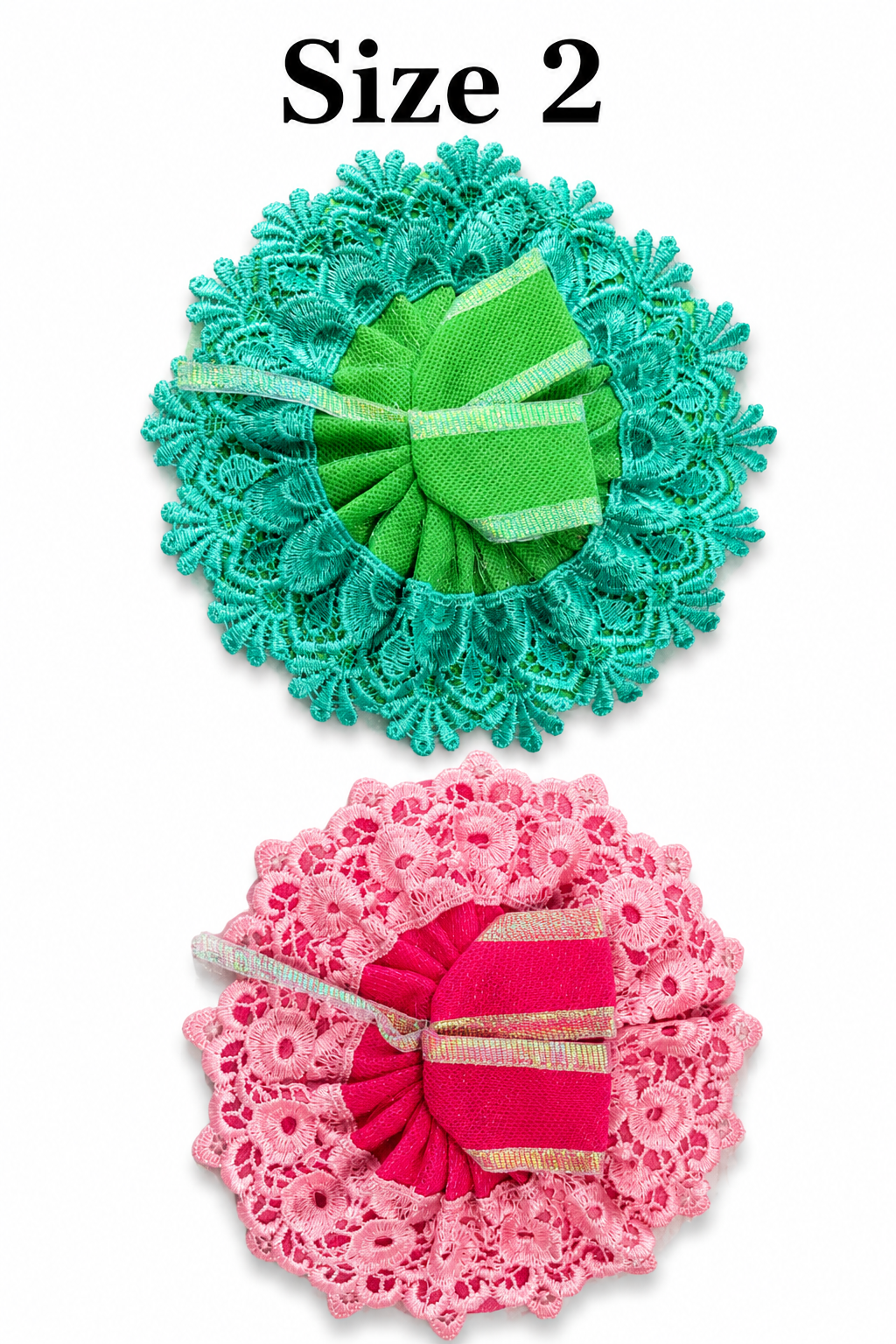 pack of 2 laddu gopal kanha ji size 2 number number poshak dress lightweight and vibrant colour