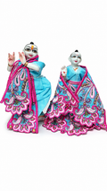 vrindavan e store radha krishna poshak for 10 inch idol premium embroidery work dress set for laddu gopal radha krishna murti designer handmade fancy vastra 1