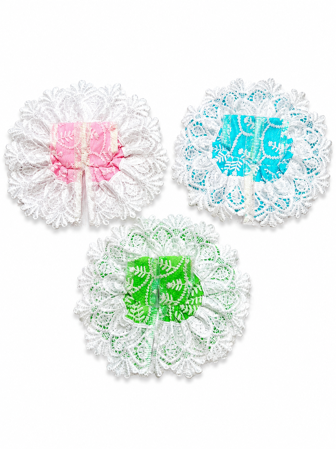 vrindavan e store pack of 3 size 0 dress for laddu gopal 1