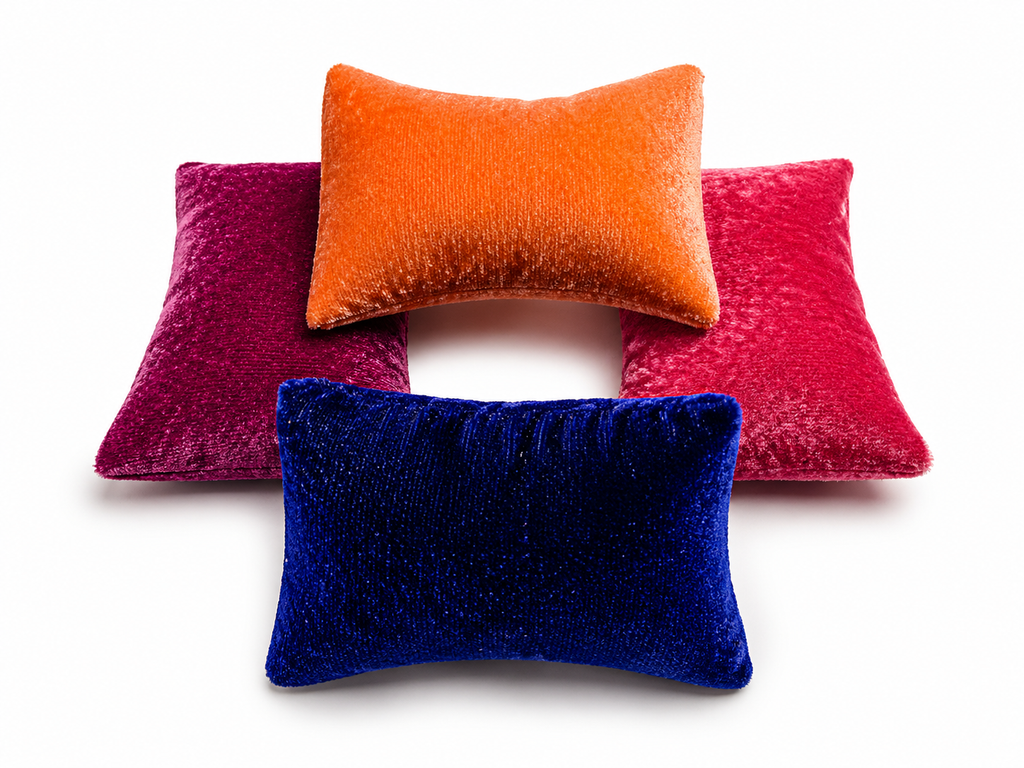 Pack of 4 Pillows ( Takiya ) for Gopal Ji, Kanha Ji