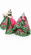 vrindavan e store radha krishna poshak for 10 inch idol premium embroidery work dress set for laddu gopal radha krishna murti designer handmade fancy vastra 2