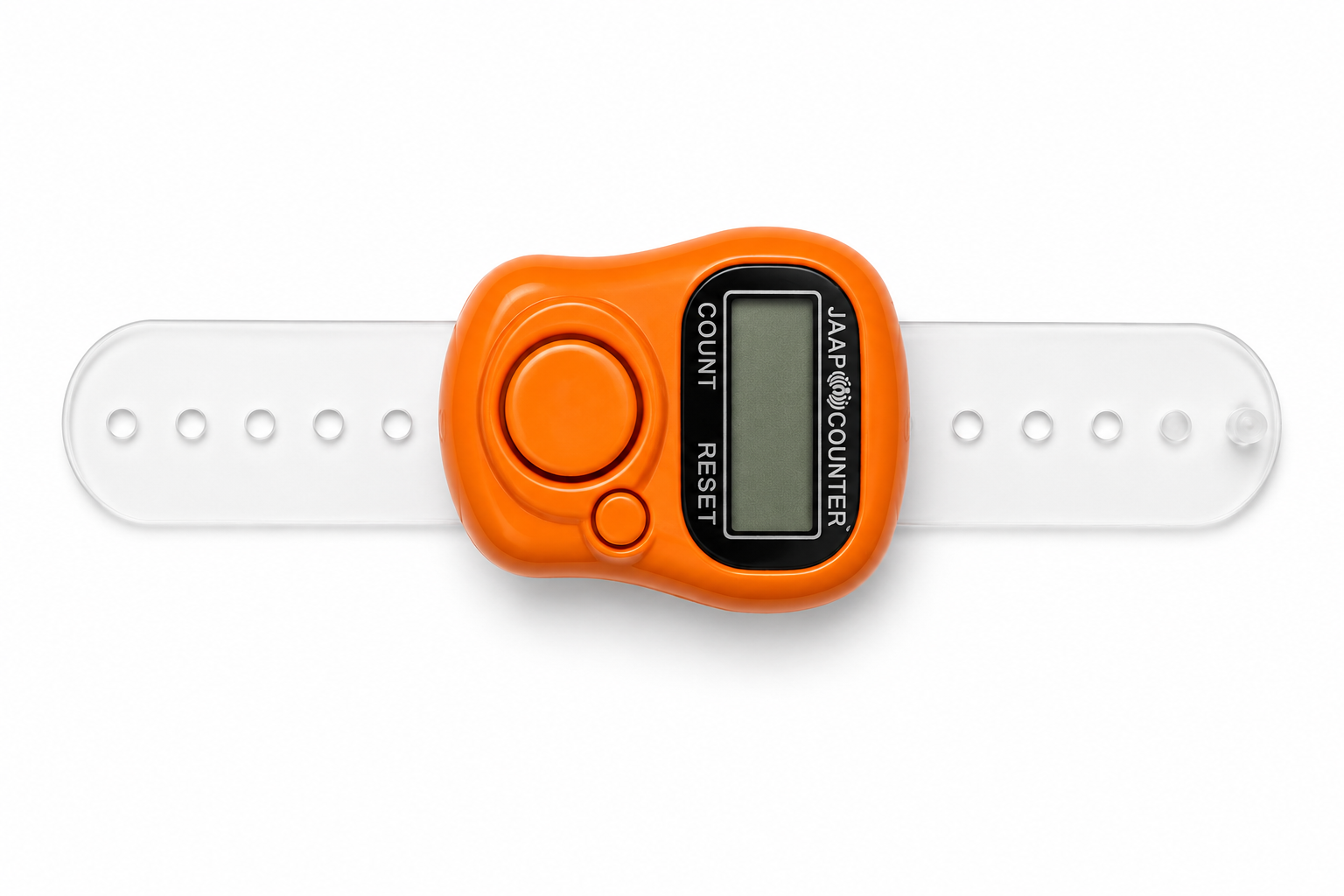 Digital Naam Japa Counter Finger Ring | Electronic Tally Counter for Chanting Mantra, Jaap & Meditation | Portable Finger Counter for Hare Krishna, Radhe Radhe, Mala Counting
