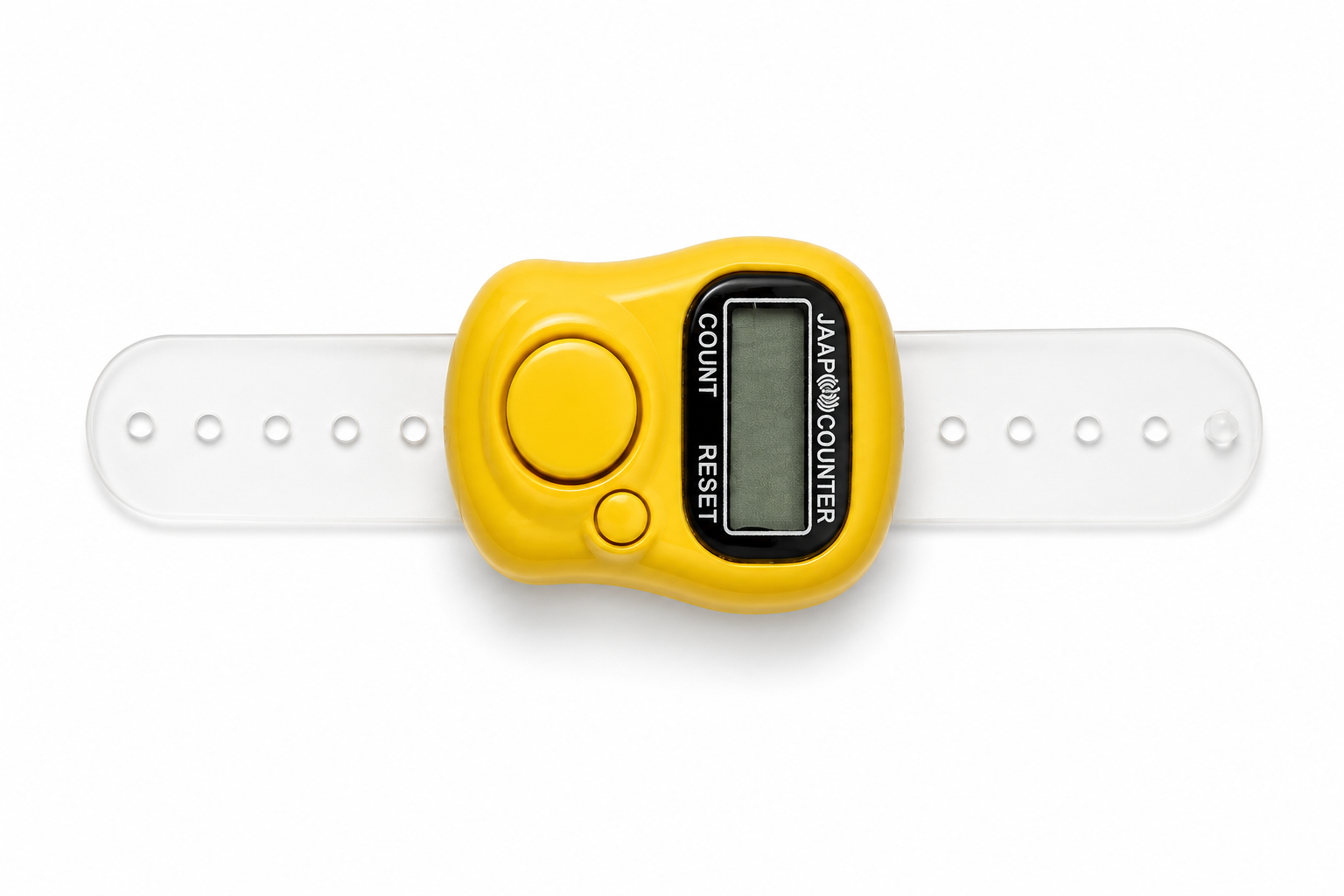 Digital Naam Japa Counter Finger Ring | Electronic Tally Counter for Chanting Mantra, Jaap & Meditation | Portable Finger Counter for Hare Krishna, Radhe Radhe, Mala Counting
