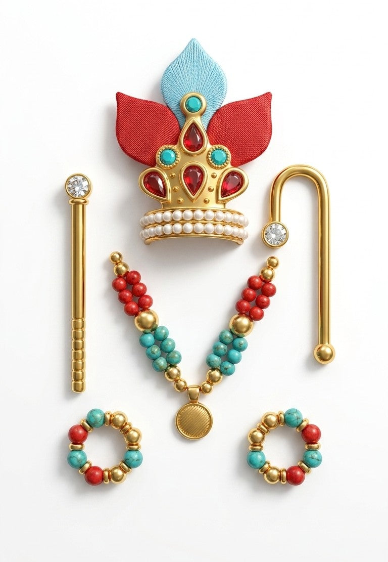 shringar set for size 0 gopal ji kanha ji
