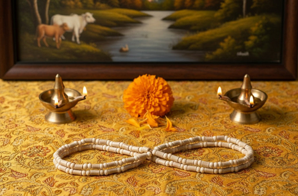 tulsi kanthi mala two rounds classic