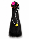 Radha Rani Hair Wig for Sringar 9 Inch Radha Rani, Durga Maa