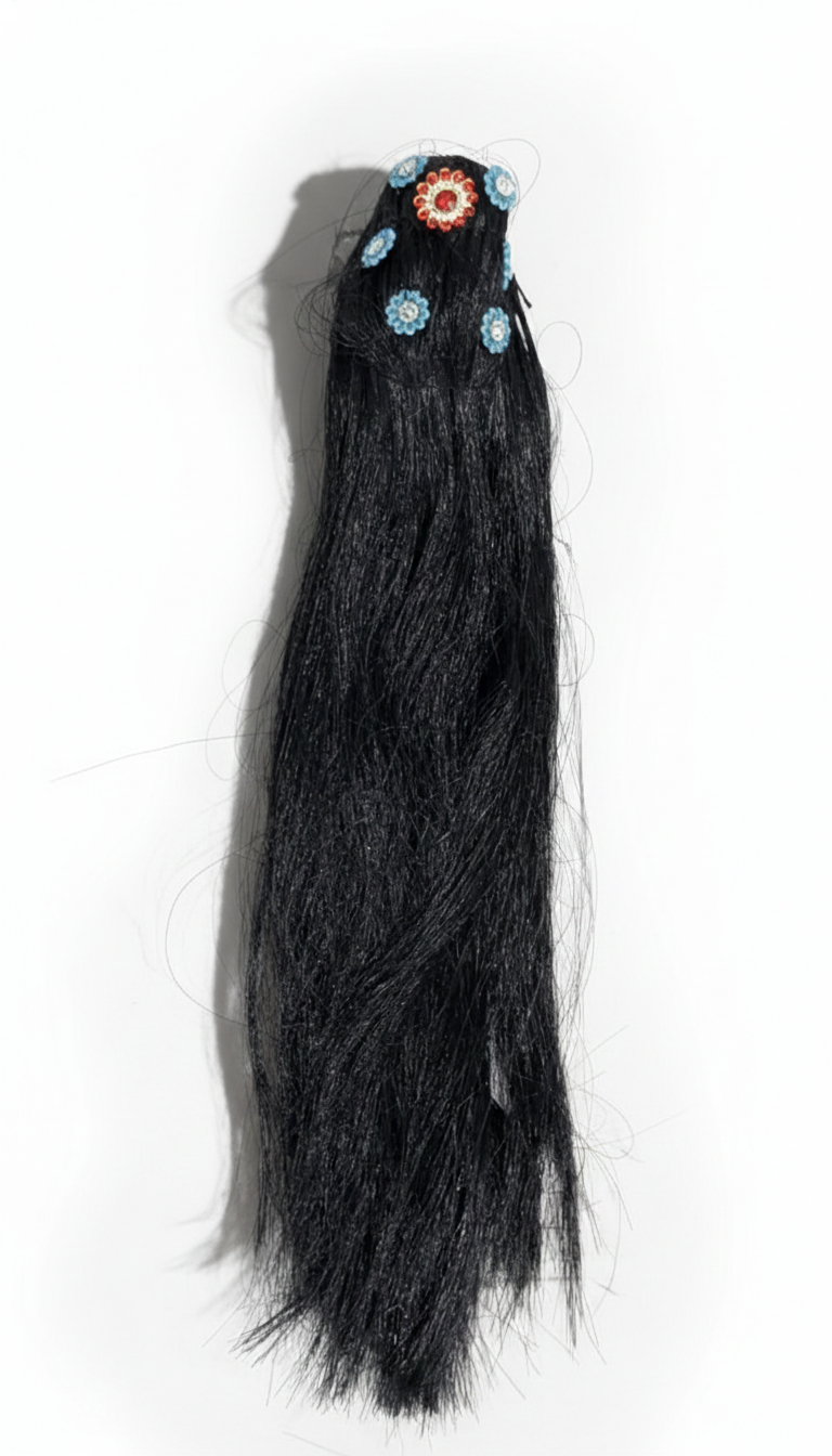 12 inches radha rani durga maa hair wig