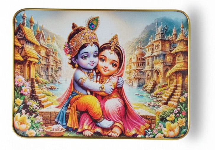 radha krishna photo frame 12x9 inch