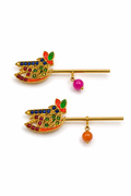 Pack of 2 Radhe Radhe Bansuri 2.25 Inch